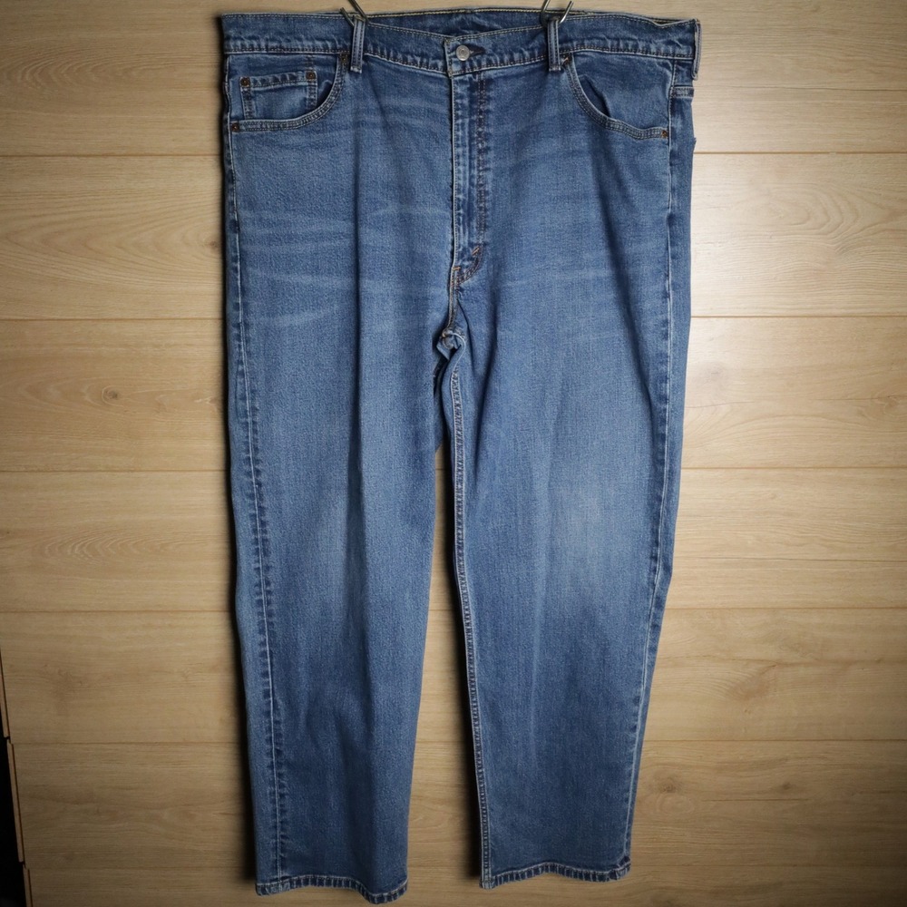 Levi's 550 Relaxed Fit‎ Jeans Blue Denim Mens Size 44x32 Big & Tall